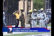 Bomberos atienden emergencia por fuga de gas en Barreal de Heredia