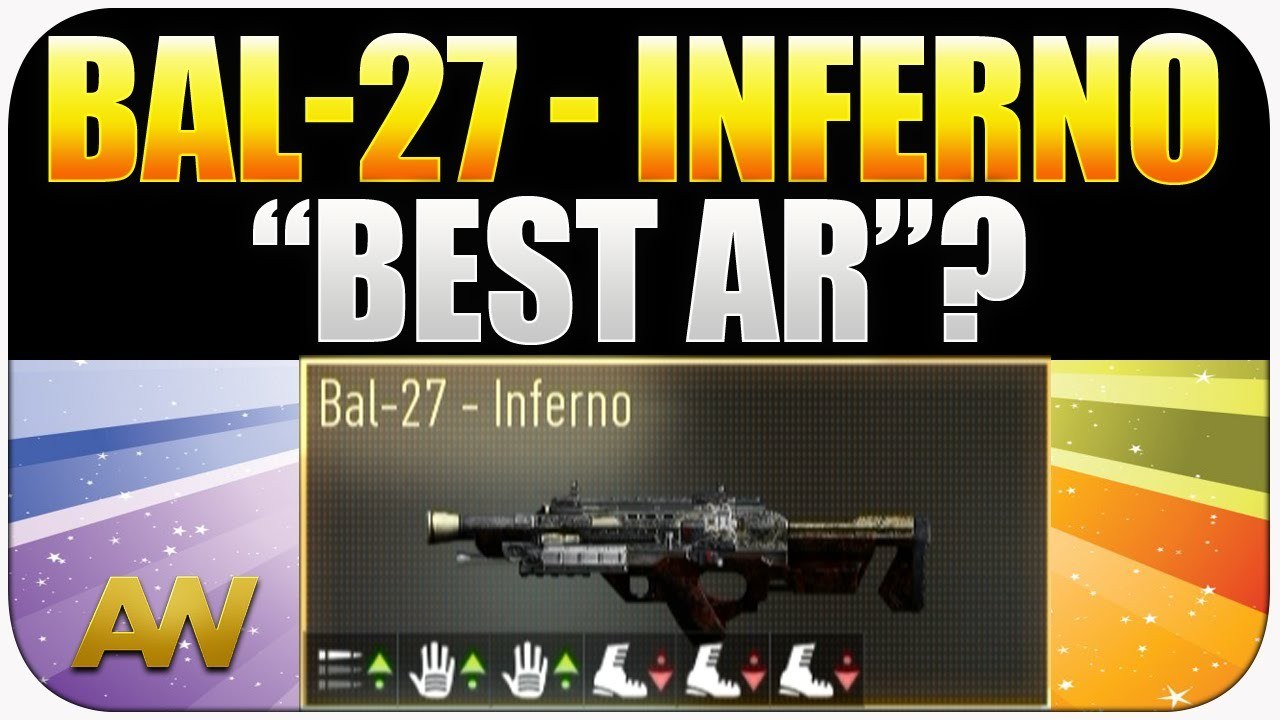 COD Advanced Warfare: Bal-27 "Inferno" - Rare Supply Drops Weapon "Review" (Call of Duty AW)