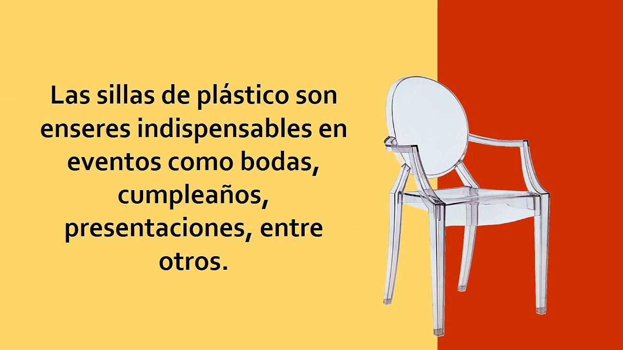 Sillas Gil - Alquiler sillas plástico - Alquiler fundas de sillas - Alquiler sillas plegables