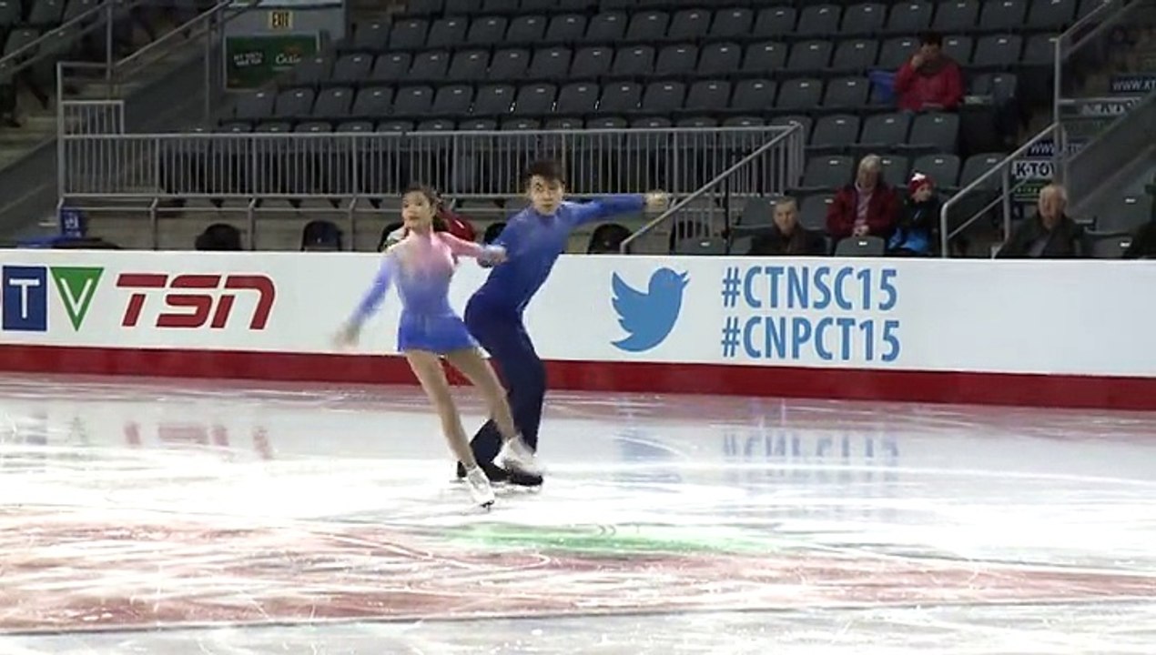 CTNSC15 Novice Pair Short Program - Lopez/Schreiber