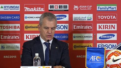 Copa de Asia - Javier Aguirre, satisfecho con la trayectoria de Japón