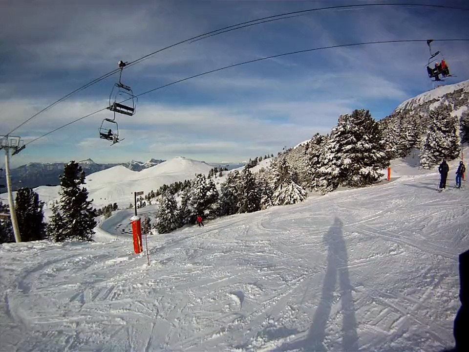 Na moich nowych nartach w Chamrousse, 18.01.2015