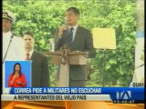 Rafael Correa cumple actividades en Guayaquil