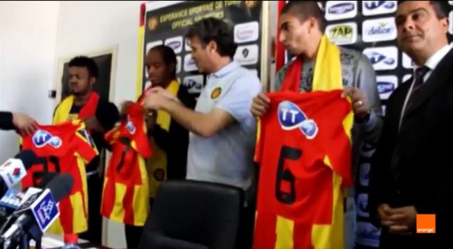 التقديم الرسمي للاعبي الترجي المنتدبين و توضيح لوضعية كروز القانونية