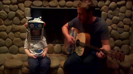 3-year-old plays harmonica and sings The Beatles