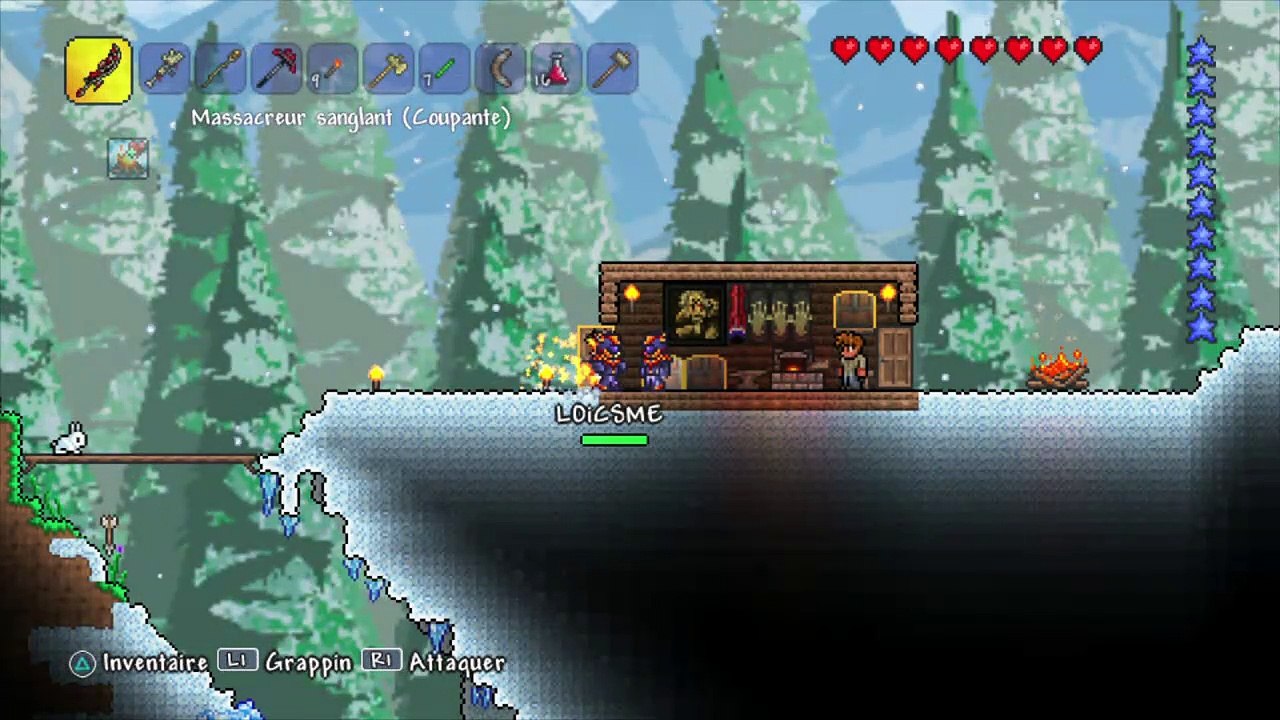Let's play | Terraria [PS3] | Episode 4: nouveau équipement.