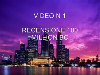 1 RECENSIONE FILM 100 Million bc (2008)
