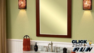 Fairmont Designs Shaker Bathroom Vanity in Dark Cherry or White