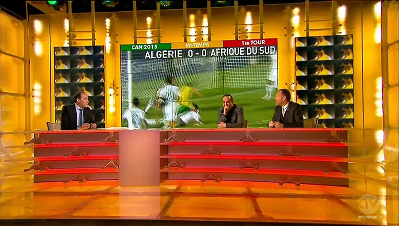 Algérie 3-1 Afrique du Sud - 2eme mi-temps ( Coupe d'Afrique 2015) Canal+