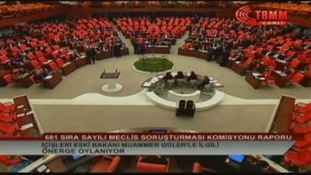 Muammer Güler'in Yüce Divan Önergesine Ret