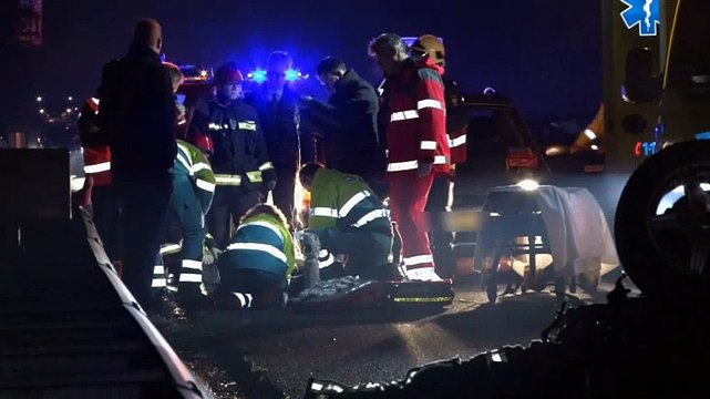 Twee gewonden bij ongeluk A7 - RTV Noord