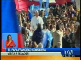 Papa Francisco anuncia que visitará Ecuador