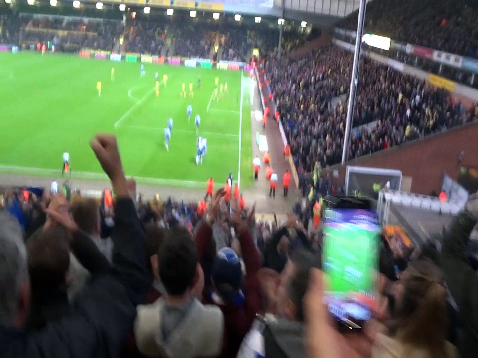 Norwich 1-2 Reading  Jake Cooper's winning goal 29/11/14