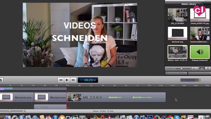 Videos schneiden mit  Screenflow