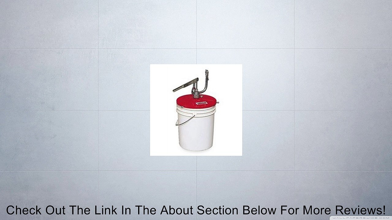 Lincoln Kleenseal 1296 Filler Pump Review