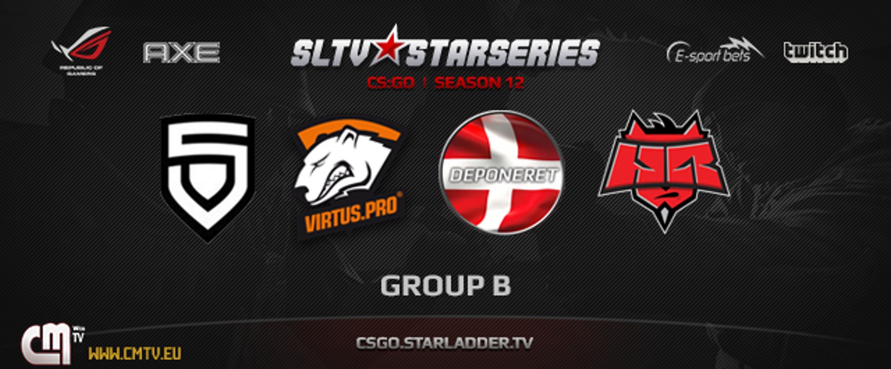 DEPONERET vs VIRTUS.PRO CM.TV SLTV StarSeries XII Groupe B