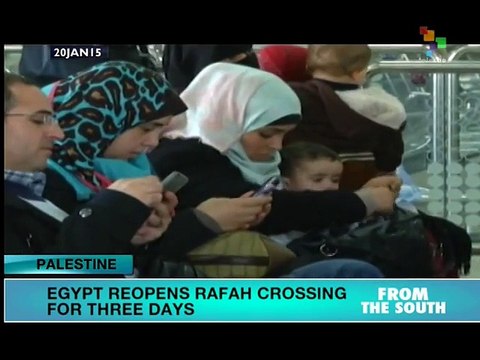 Egypt reopens Rafah border crossing for 3 days