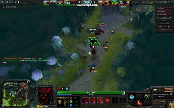 Dota 2 Shadow Fiend lvl 99 rogue