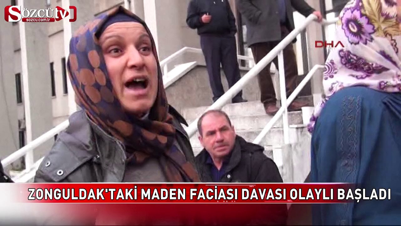 Maden faciasıyla ilgili dava olaylı başladı