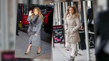 Jennifer Lopez se transforma con trajes elegantes a trajes de calle en 24 horas