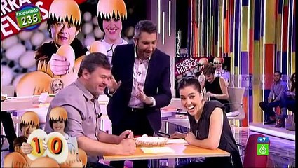 Roko en Zapeando Guerra de huevos