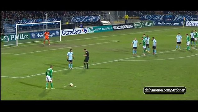 Tours 3-5 St. Etienne - 21-01-2015 Goal Monnet-Paquet - (Coupe de France)