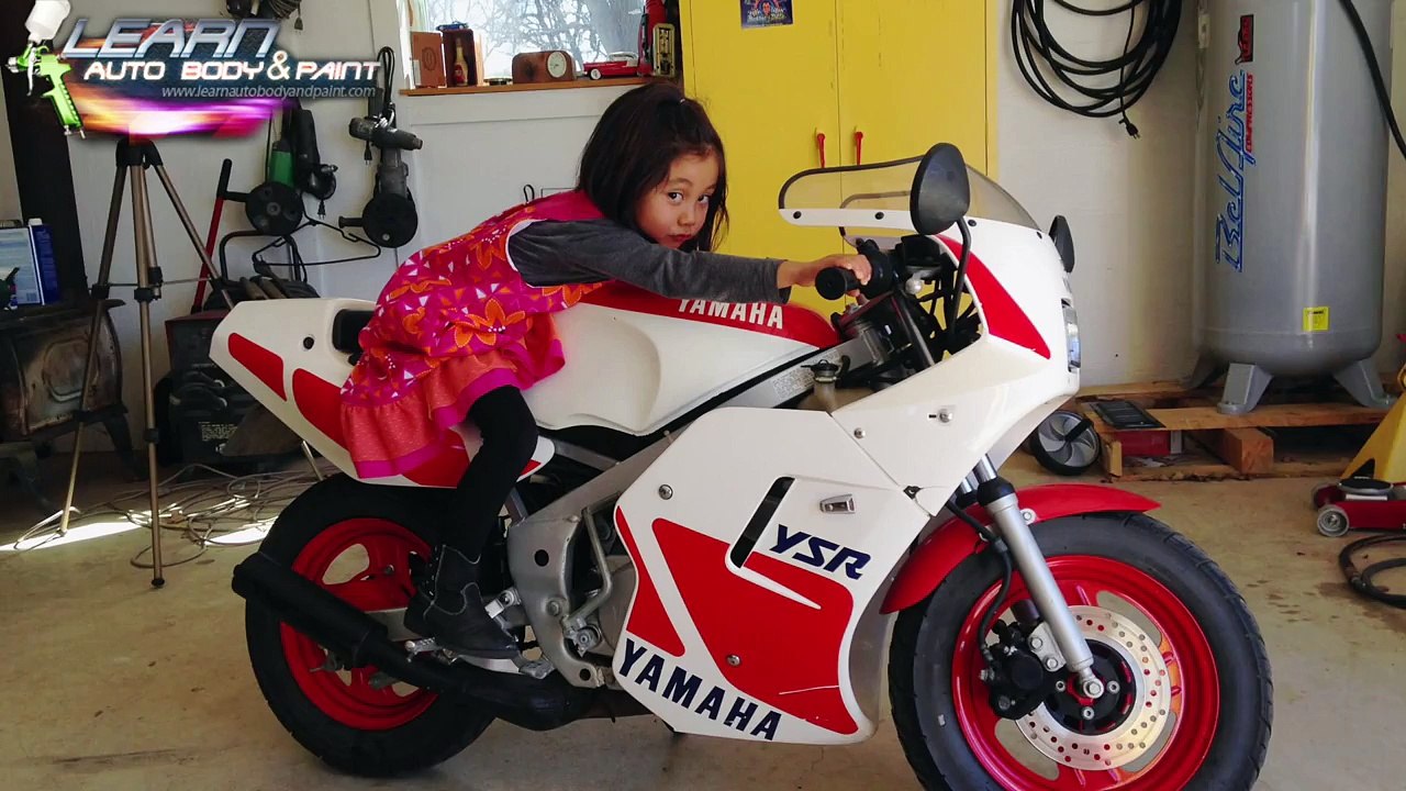 How To Paint a Motorcycle Step By Step (Short Picture Version)