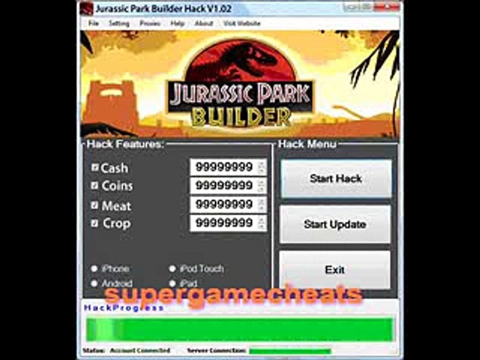 Jurassic Park Builder Hack