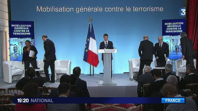 Manuel Valls annonce de nouvelles mesures pour lutter contre le terrorisme