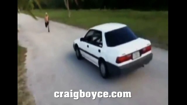 Attempted Car Jump Goes Horribly Wrong