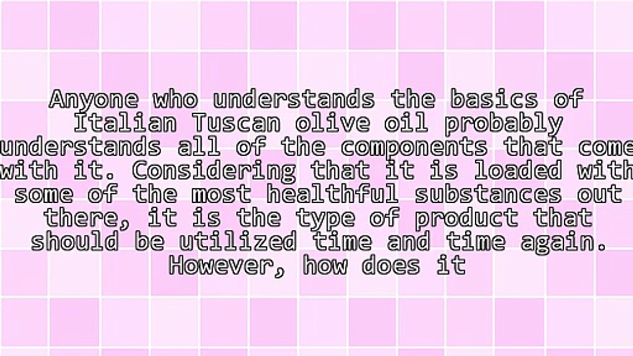 Comparisons Between Coconut And Italian Tuscan Olive Oil