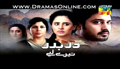 Darbadar Tere Liye Promo Episode 17 on Hum Tv  20th January 2015