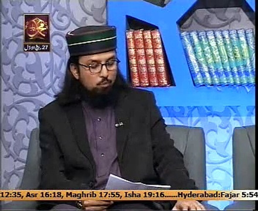 Kitab o qalam live 19 jan 2015 with Mufti Umair Mehmood Part2