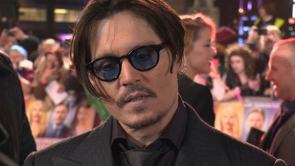 Johnny Depp And Twisted Humor At The UK Premiere of 'Mortdecai'