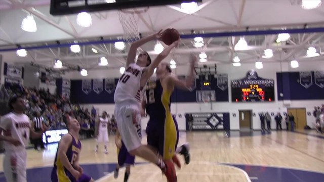 W.T. Woodson cruises past Lake Braddock, 74-56