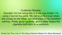 Custom Accessories 93365D Black Smokeless Ashtray Review