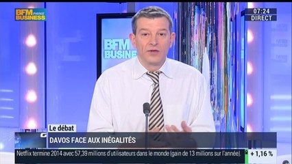 Nicolas Doze: Inégalités: "1 % du monde a la moitié de la richesse de la planète" - 21/01