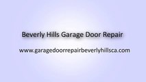 Beverly Hills Garage Door Repair