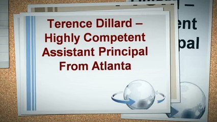 Terence Dillard Highly Competent Assistant Principal From Atlanta