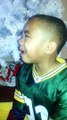6 year old Packers fan devastated!