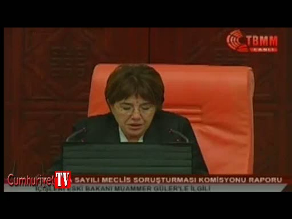 Muammer Güler'in yüce divan önergesine ret