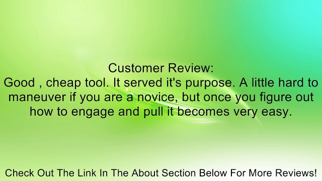 TEKTON 5741 Seal Puller Review