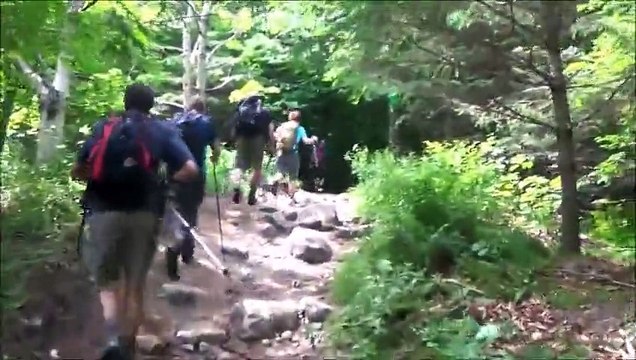 Akim videos & Détour Nature - Hiking/Rando Mount/Mont Lafayette NH - 2014-06-28