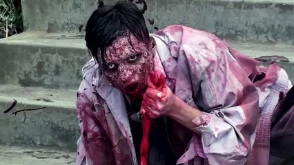 Flesh Eating Zombie Attack Prank