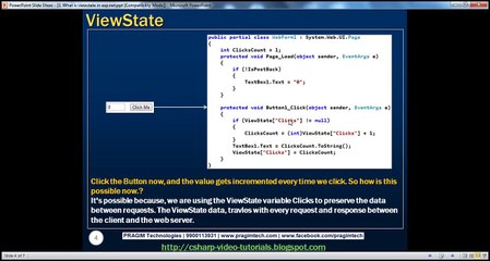 Understanding ViewState in ASP.NET: Part 3 Explained 🔍