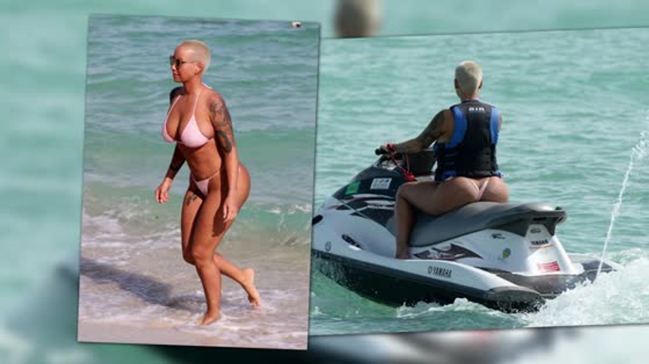Amber Rose sieht in Miami heiß aus