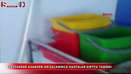Hastanede asansör skandalı!