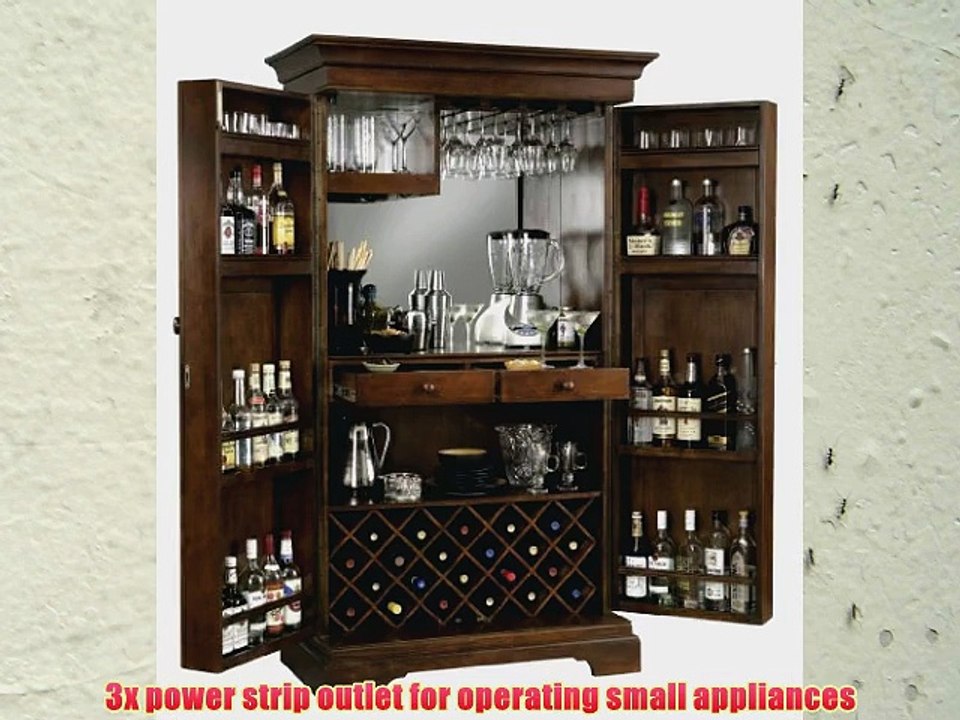 Howard Miller 695-064 Sonoma Hide-A-Bar Wine Cabinet