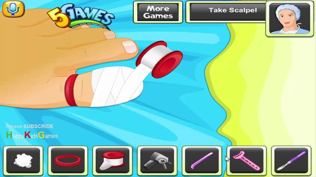 Games compilation - Toe Nail Surgery - Hip Surgery Game - Hand Surgery Game - Foot Doctor Game