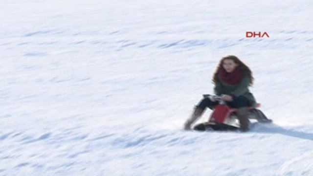 Kayseri Başarılı Öğrencilere, Erciyes?te Bedava Kayak Keyfi